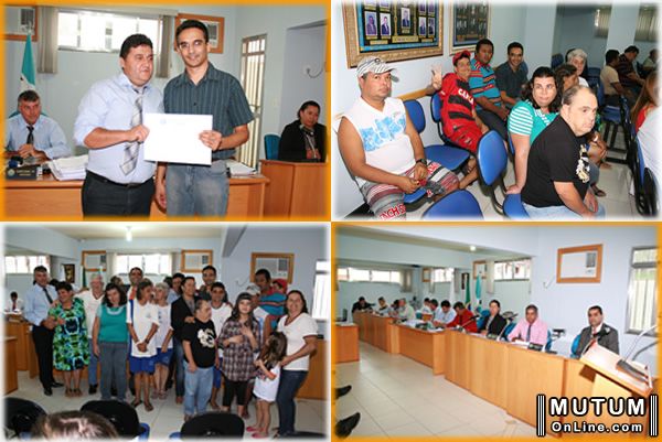 18/12/2013: Câmara Municipal de Mutum presta homenagem a APAE pelos 15 anos de trabalho em nosso município.