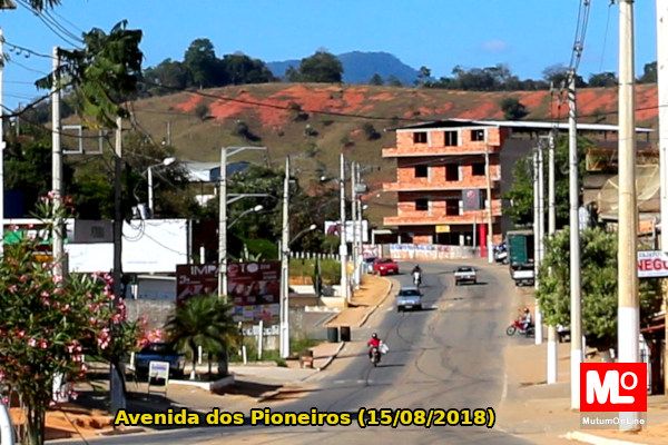 Avenida dos Pioneiros - Mutum-MG (15/08/2018)