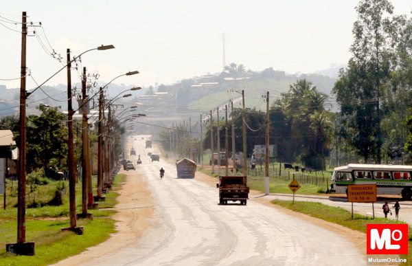 Chegada da Rodovia Chico Totó em Mutum-MG (MG 108) - 14/06/2018