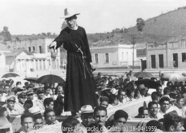 Missões populares (colocação do cruzeiro) 18/04/1959