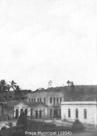 Praça Municipal em 1954